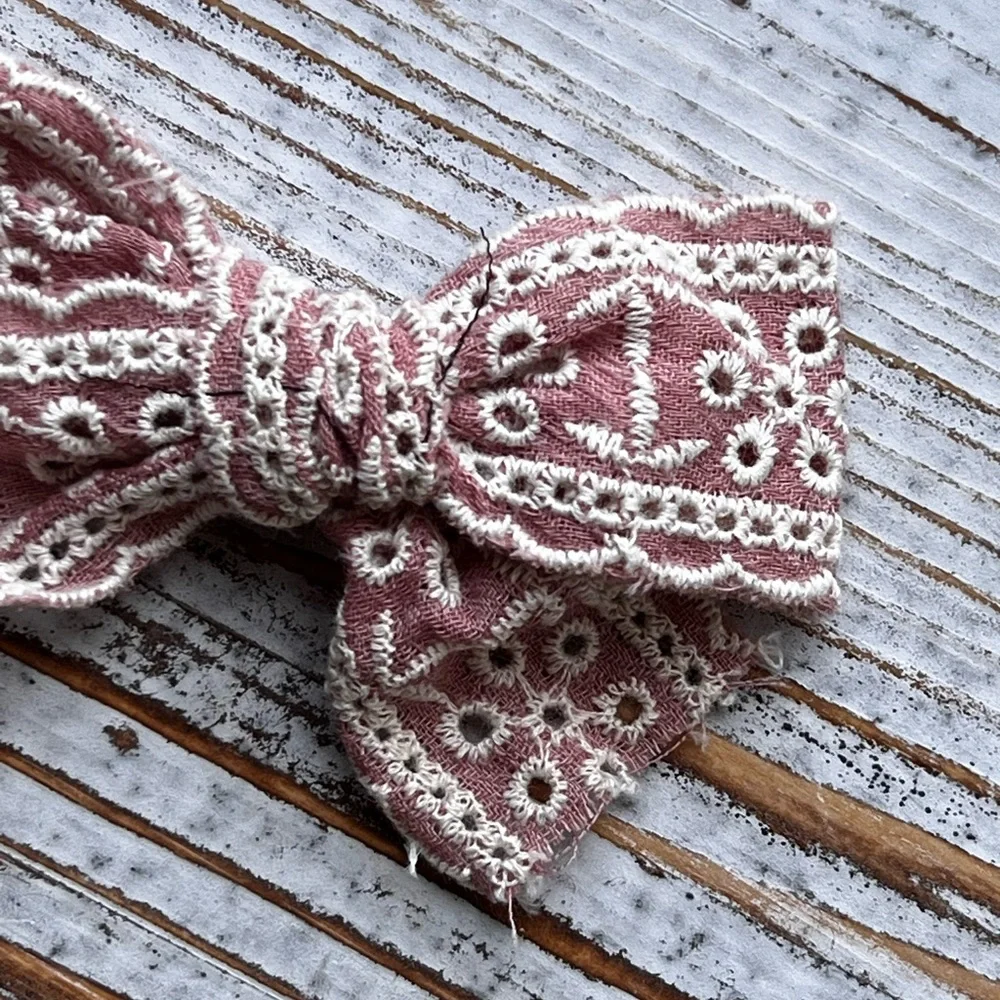 Liana Kids eyelet Hand Tie Hair bows for kids